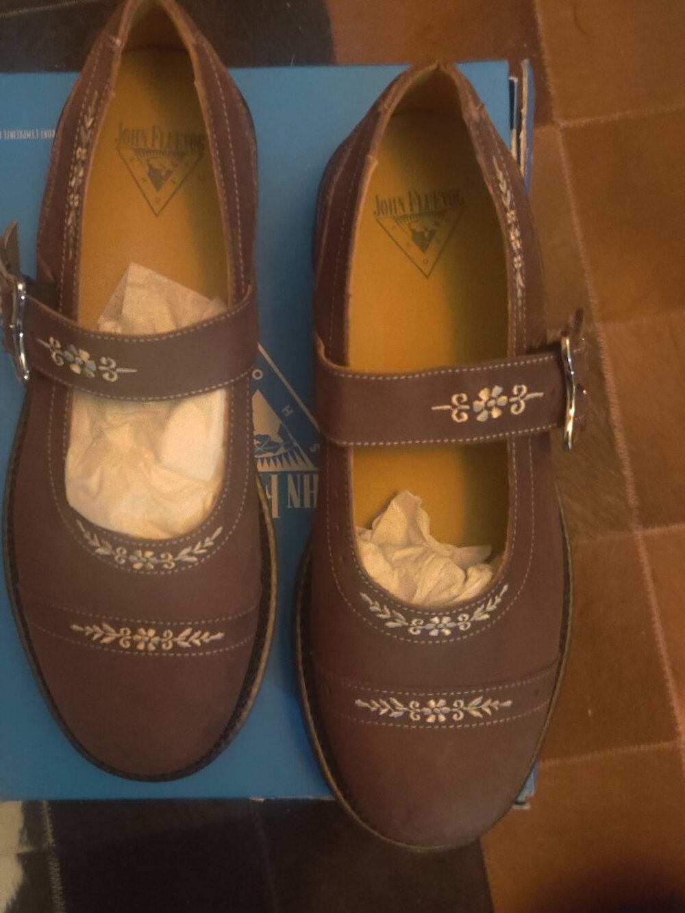 John Fluevog Lou shoes size 13 W 11 M New